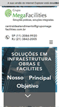 Mobile Screenshot of grupomegafacilities.com.br